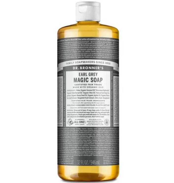樂天商城 - （ドクターブロナー マジックソープ 946ml アールグレイ）正規輸入品 顔・ボディ用洗浄料 紅茶の香り オーガニック 52712