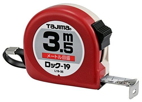 タジマ(Tajima) コンベックス 3.5m×19mm ロック19(紙箱入) L19-35