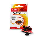 ALPINE HEARING PROTECTION イヤープラグ 耳栓 テレワーク/在宅勤務 消音 アルパイン PartyPlug ブラック(4)