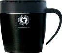 アスベル マグカップ ブラック 330ml 真空断熱マグカップMG-S330N 3252