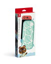 【任天堂純正品】Nintendo Switchキャリングケース あつまれ どうぶつの森エディション ~たぬきアロハ柄~(画面保護シート付き)(2)