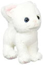 サンレモン(Sun Lemon) キトン シロネコ オッドアイ 11×4.8×12cm ぬいぐるみ アニマル 猫(3)