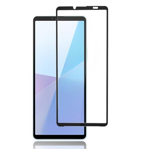 Xperia 10 VI 用 ガラスフィルム 9H強化ガラス 【1枚セット】液晶保護 高い光透過率 透明 エクスペリア..