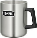 サーモス アウトドアシリーズ 真空断熱マグカップ 450ml ステンレス ROD-007 S(3)
