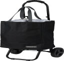 レップ(Rep) Cocoro(コ・コロ) ショッピングカート トート カートセット ブラック 22L 荷物フック付き 折り畳み式 保冷 保温 エコバッグ 買い物 おしゃれ 可愛い シンプル 便利 コンパクト 軽量 キャンプ 運動会 花見 運動会 550731