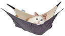 アドメイト (ADD. MATE) 猫用ハンモック ニット生地の包まれにゃんモック グレー ワンサイズ