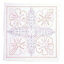 刺しゅうキット 『手縫いの花ふきんキット SASHIKO WORLD Hawaii ハイビスカス KSW-001』 Tulip チューリップ