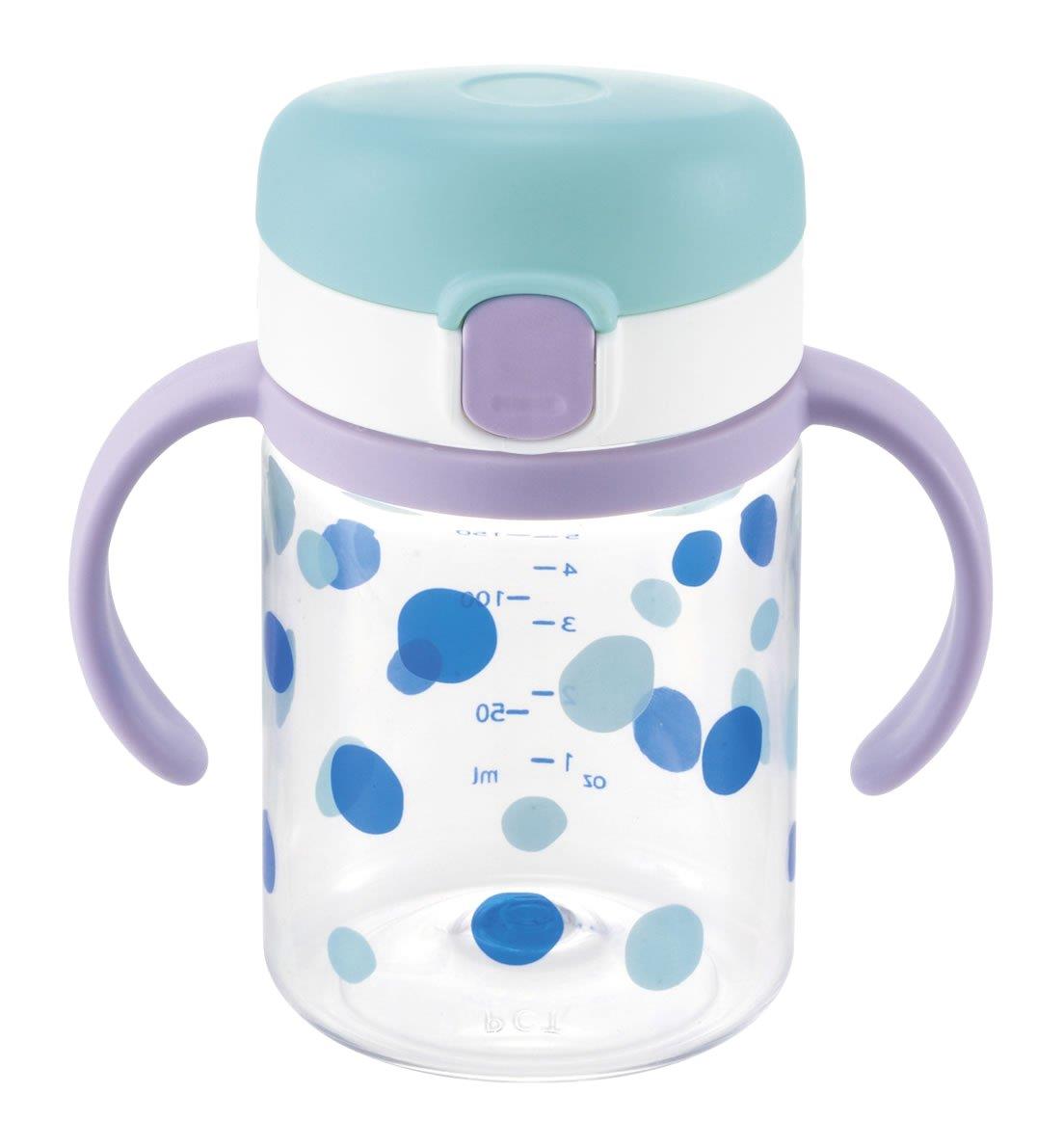 リッチェル アクリア おでかけごくごくマグ 320 ライトブルー 320ml 8カ月頃