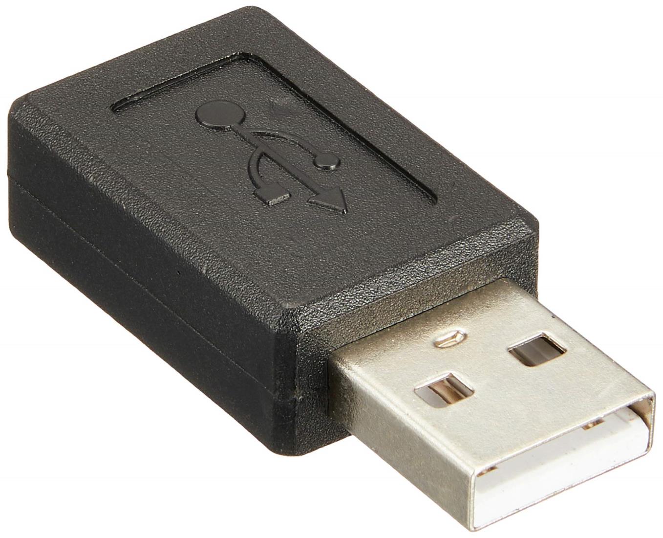 エスエスエーサービス　USB A変換コネクタ (microメス/Aオス)