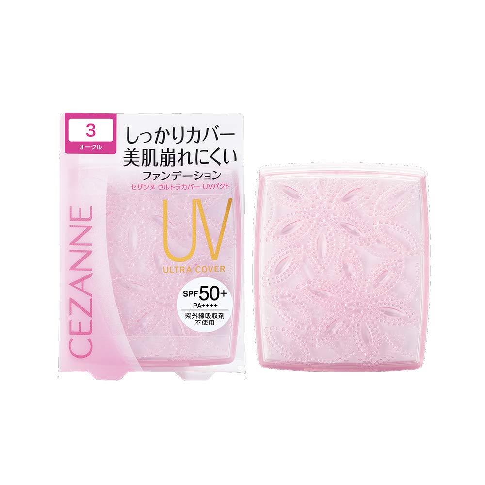 セザンヌ ウルトラカバーUVパクト 3 オークル 11g ファンデーション