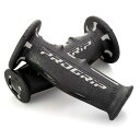 デイトナ(Daytona) PROGRIP(プログリップ) バイク用 グリップ ハンドル径φ22.2用 120mm 耐振ゲル エンド貫通 601タイプ グレー 98028