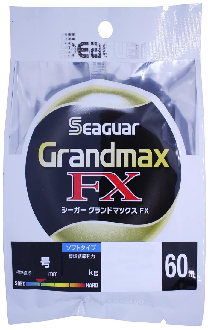 シーガー(Seaguar) ハリス シーガー グランドマッ クスFX 60m 7号 クリア