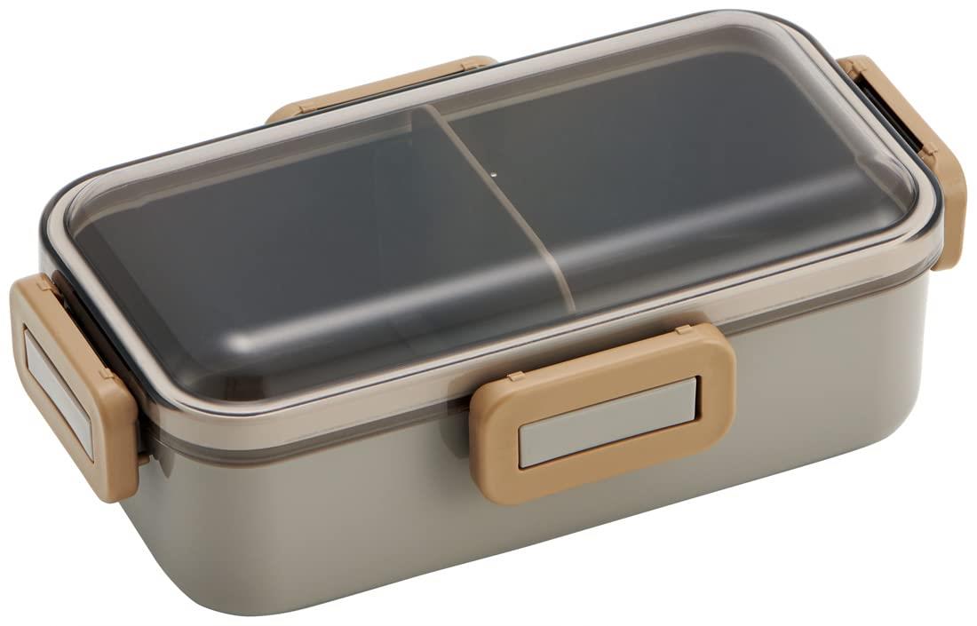 スケーター(Skater) 弁当箱 モーブグレー 530ml 抗菌 ふんわり盛れる ドーム型フタ 女性用 日本製 PFLB6AG-A