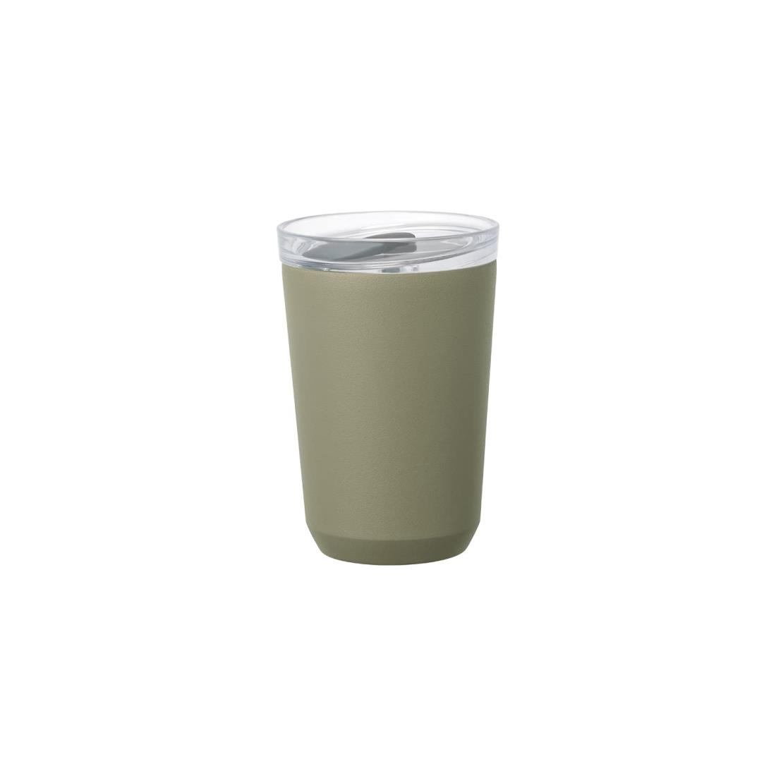 KINTO(キントー) トゥーゴータンブラー 360ml プラグ付 カーキ 20444