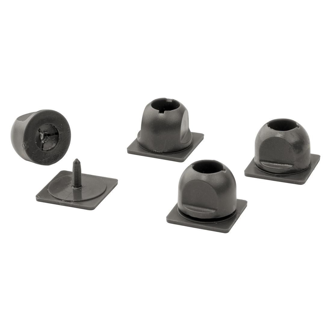 タカショー 日よけ 金具 シェード取付 両面テーププッシュピン 4個組 樹脂 CLF 平滑面用 サンシェード 取付 ベランダ 目隠し CLF-12