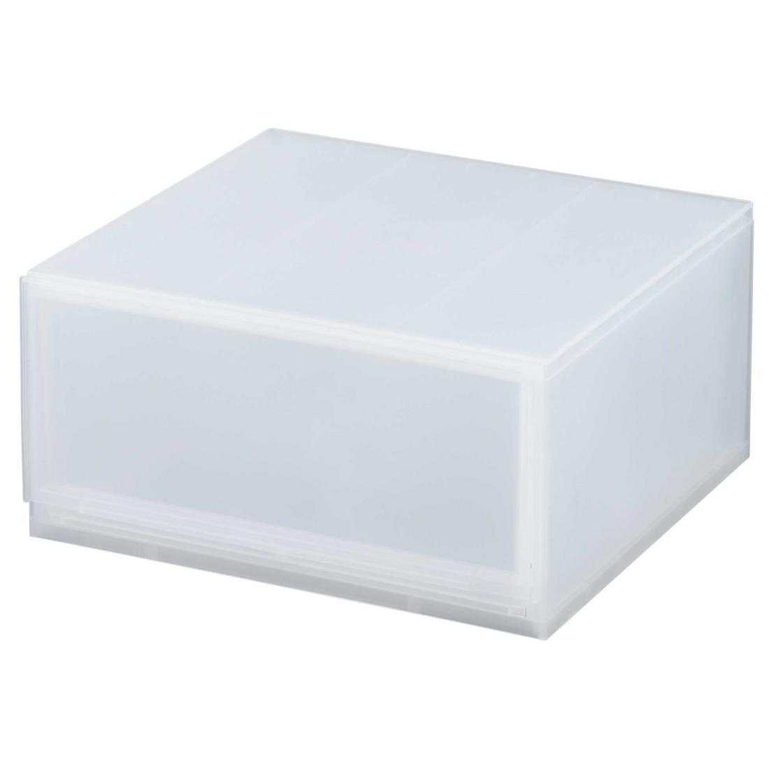 サンカ モジュールケース 組み合わせ自由自在 引き出し収納ケース ワイドM クリア ライフスタイルに合..