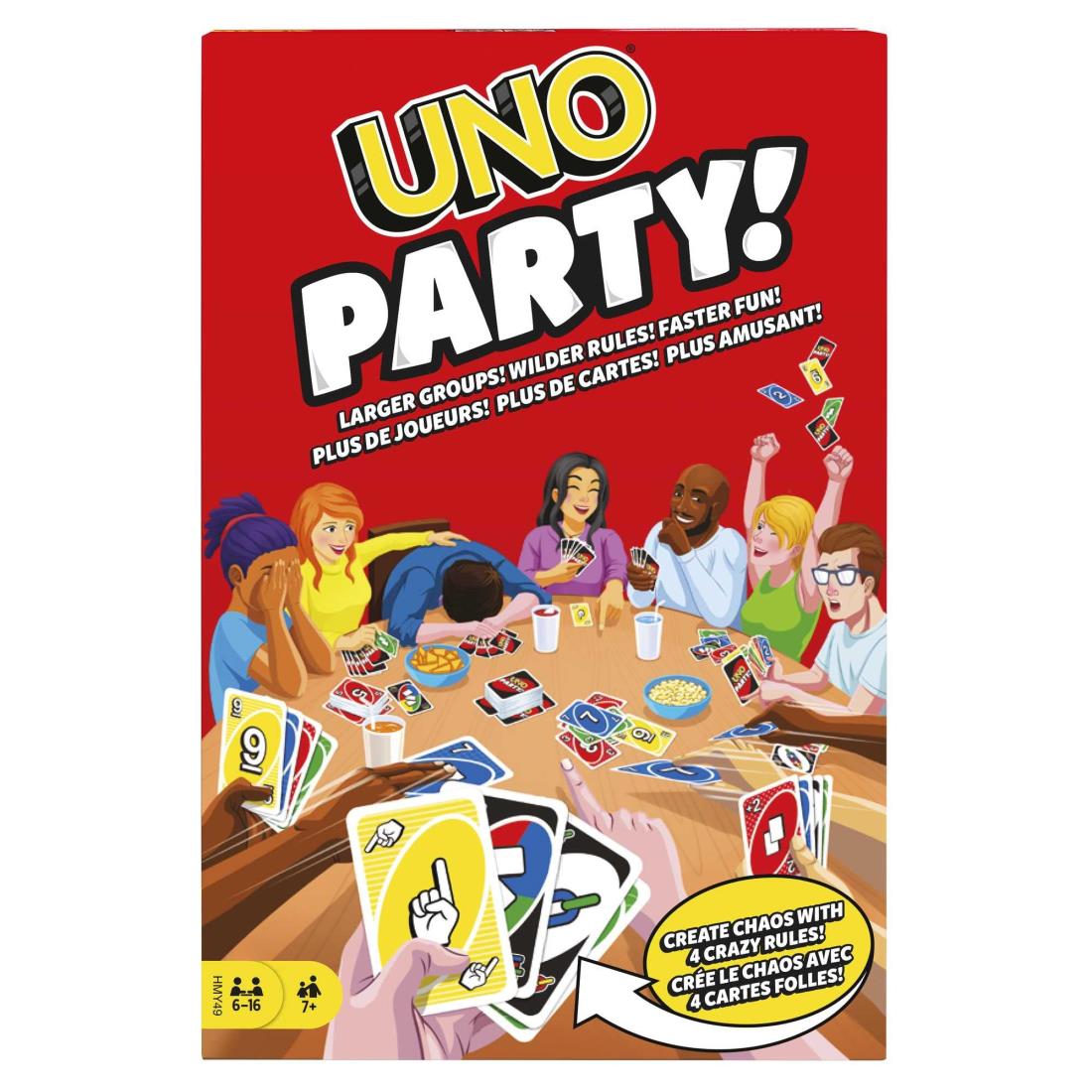 ޥƥ륲(Mattel Game) (UNO)  ѡƥڥɥۡڥ224 6~16ѡ 7~ HMY49