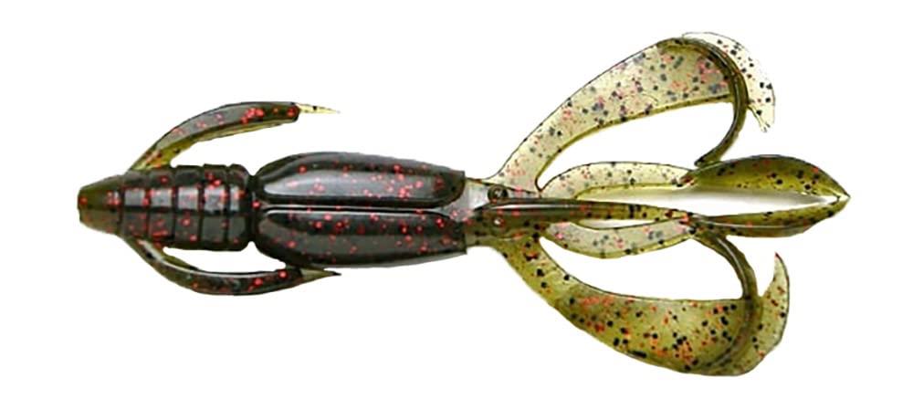 ケイテック(Keitech) クレイジーフラッパー 2.8インチ #208 ウォーターメロンペッパーレッド