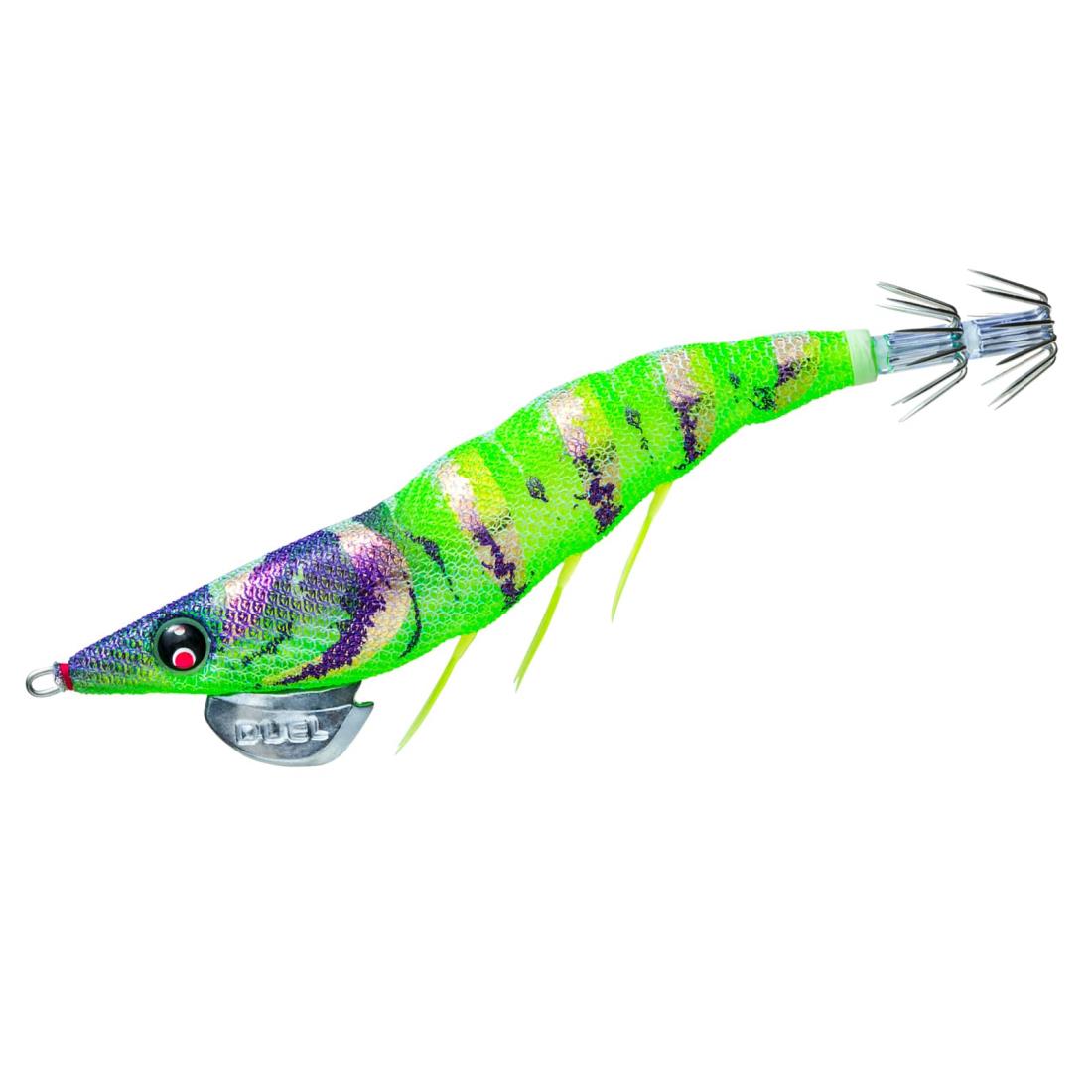 DUEL(デュエル) エギ EZ-Q ダートマスター 3.0号 37:にごりライム イカ釣り、アオリイカ、エギング