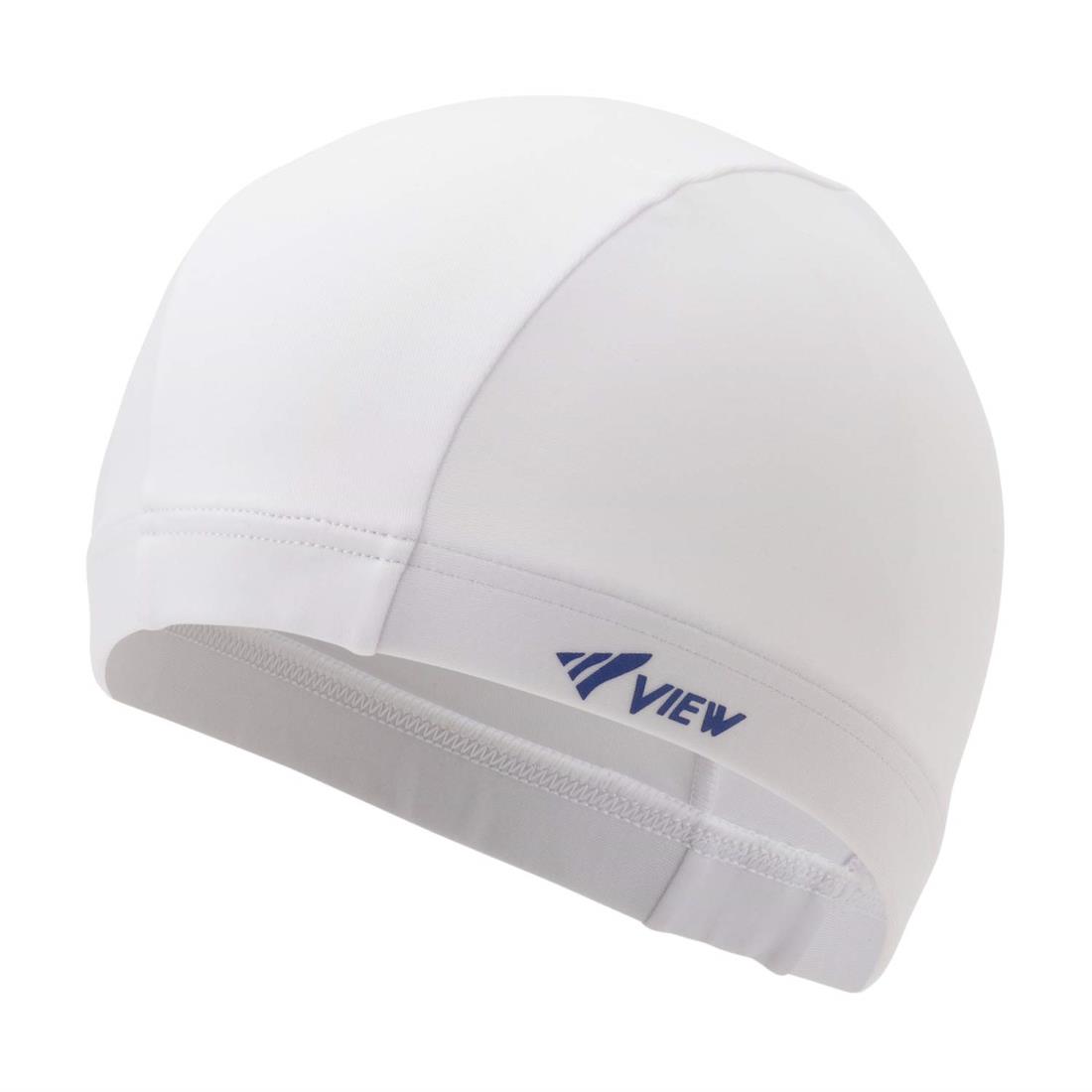VIEW(ビュー) スイムキャップ スイミングキャップ ツーウェイトリコット ゆったりタイプ ホワイト V154 W