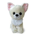 【BESTEVER】犬 ぬいぐるみ リアル 仔犬 くたくた 可愛い 手のリサイズ 誕生日 ギフト【Premium Puppy プレミアムパピー】チワワ スムース クリーム ベストエバージャパン