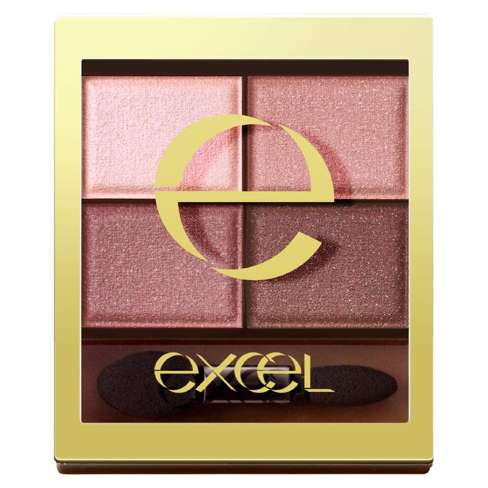 excel(エクセル)スキニーリッチシャドウSR10(ピオニーブラウン)パレットアイシャドウ アイシャドウパレット メイク