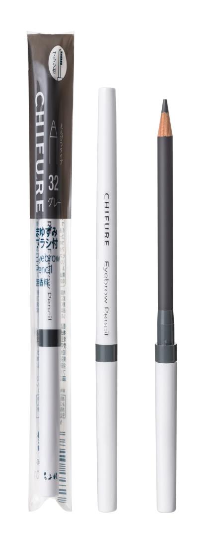 ちふれ まゆずみブラシ付 32グレー