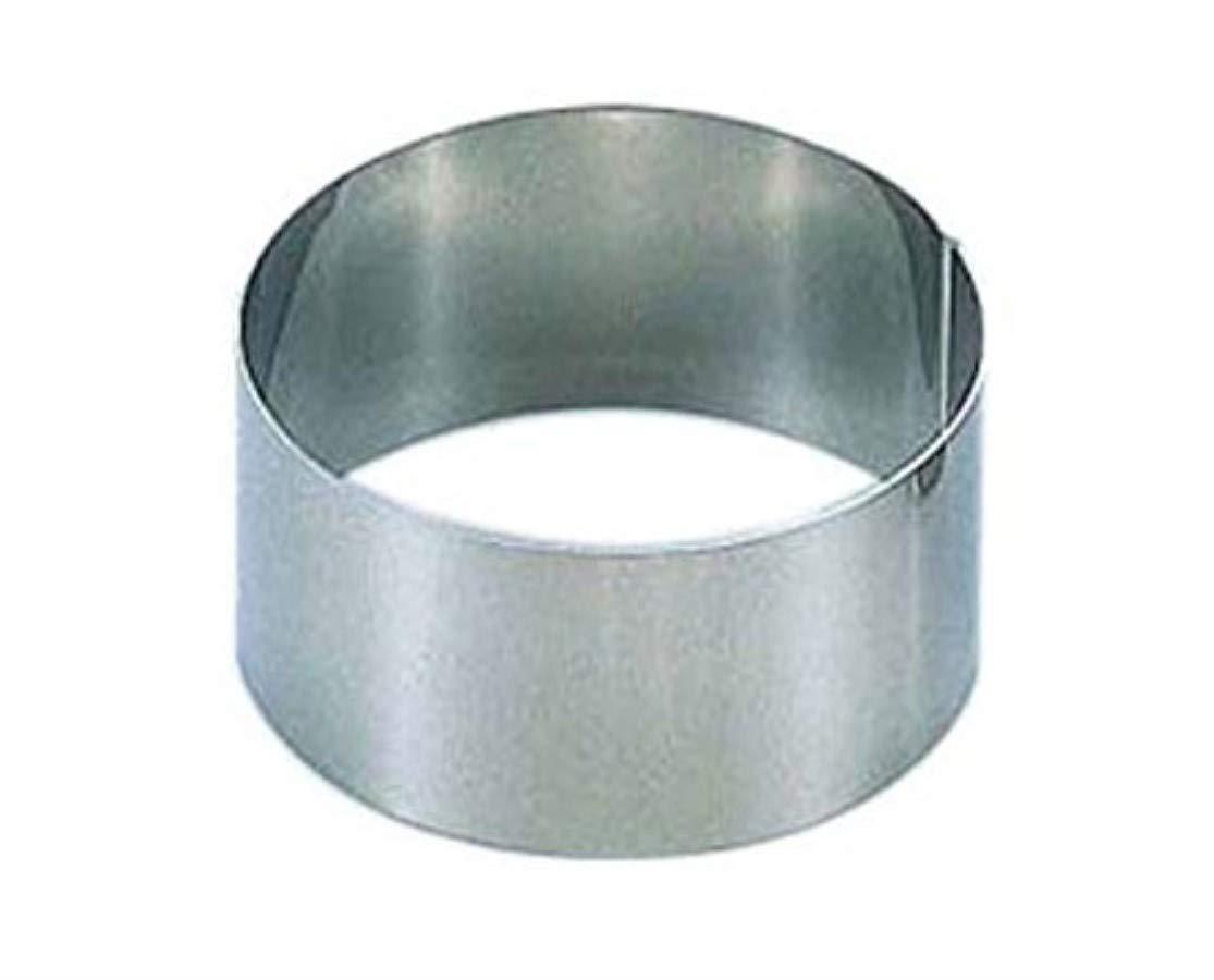 遠藤商事 業務用 セルクルリング丸型 φ75×H45mm 18-0ステンレス 日本製 WSL08034