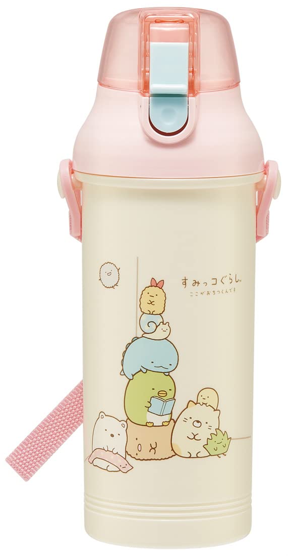スケーター (skater) 子供用 プラスチック 水筒 800ml 抗菌 すみっコぐらし 女の子 日本製 PSB8RAG-A