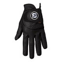 フットジョイ ゴルフグローブ ウェザーソフ ブラック 左手着用 (右利き用) メンズ 25cm FGWF23BK-25 その1