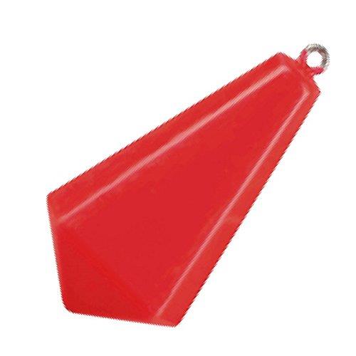 フジワラ(Fujiwara) カリスマ 六宝型 60号 蛍光レッド