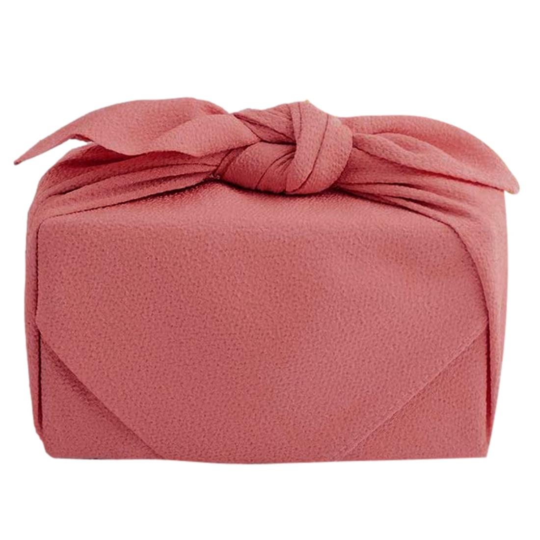 むす美 風呂敷 ふろしき 70cm 無地 ローズ 一越 日本製 10184-002