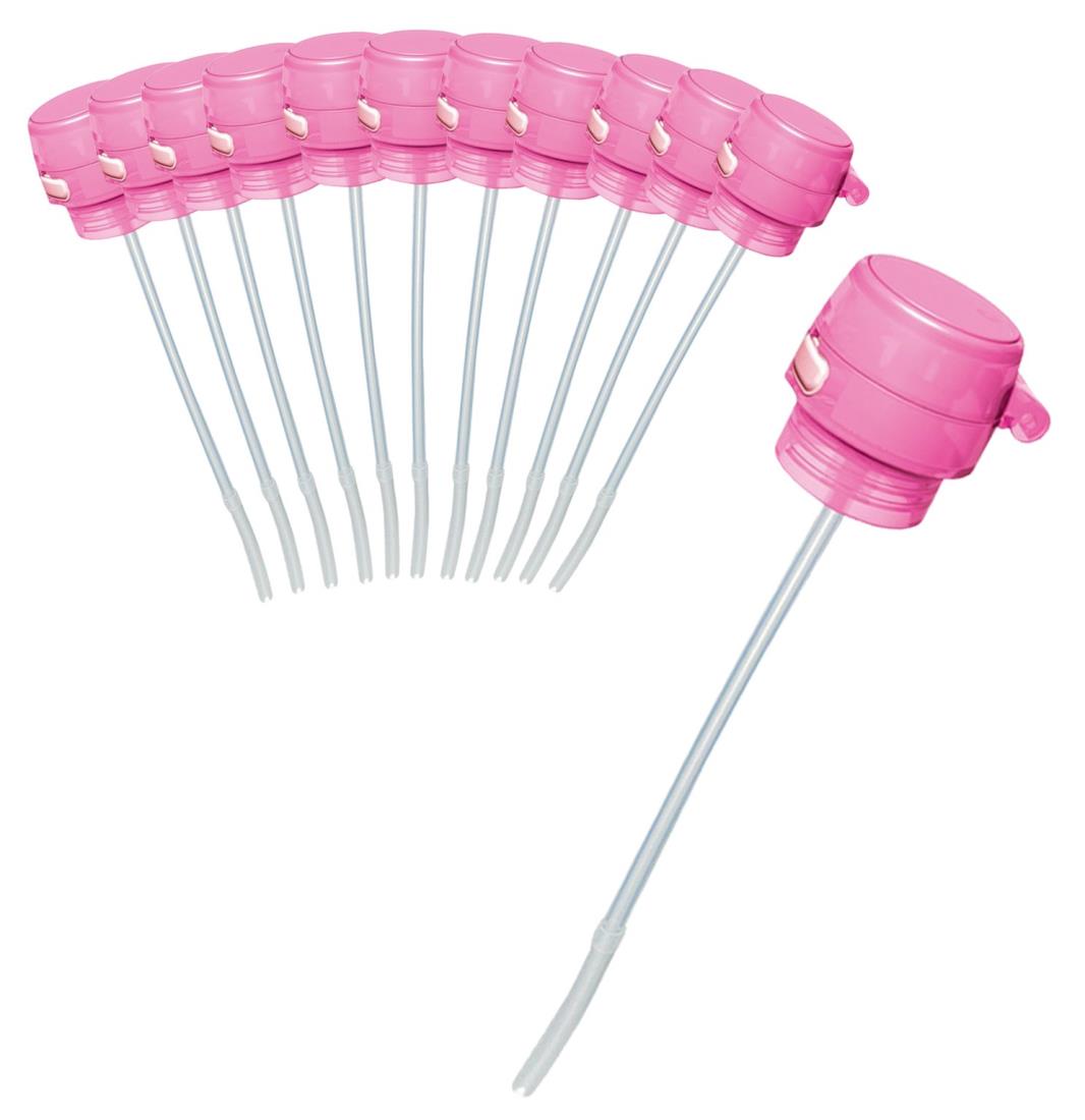 OSK オーエスケー ペットボトルキャップ 12本セット ピンク PBC-7セット 直径約4×4.8×20.4cm