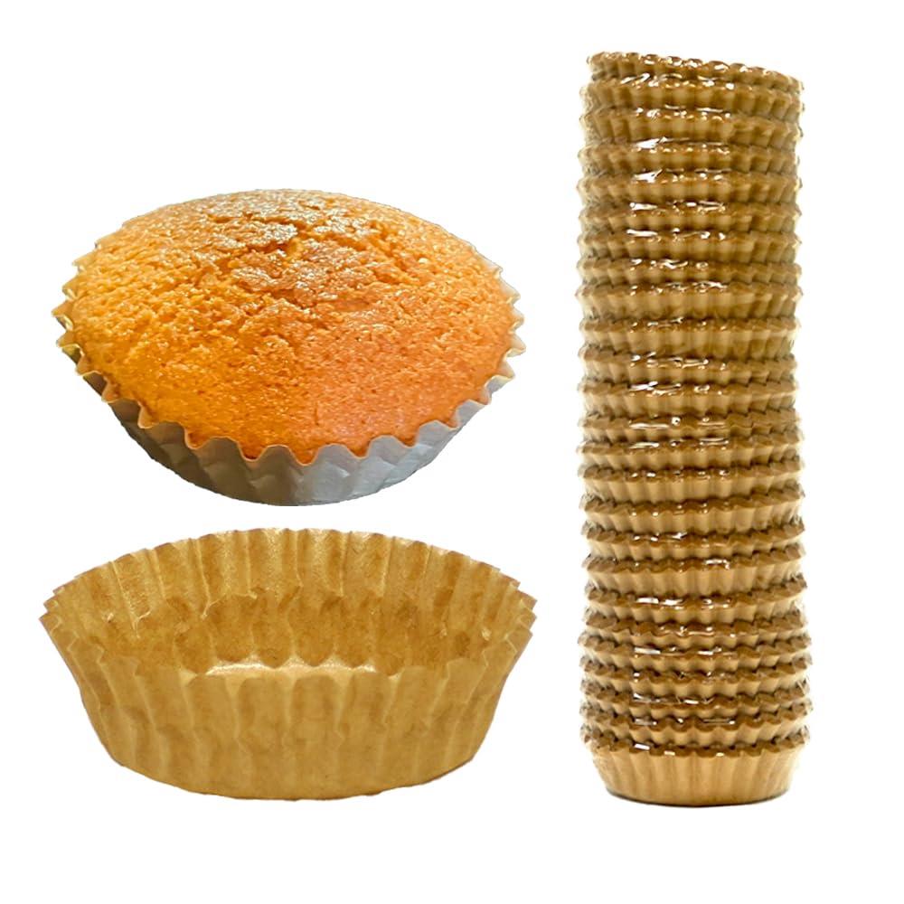 サンナップ 【紙製 おかずカップ】 クラフトカップ お弁当 お菓子 OC5006MA (マドレーヌ型 500枚)