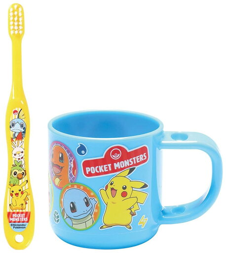 スケーター(Skater) スタンド付 コップ 180ml 歯ブラシ セット 3-5才園児用 14.5cm ポケットモンスター ポケモン2021 KTB5-A スケーター(Skater) スタンド付 コップ 180ml 歯ブラシ セット 3-5才園児用 14.5cm ポケットモンスター ポケモン2021 KTB5-A