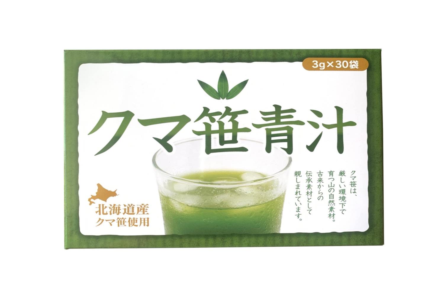 リケン 北海道産クマ笹青汁 90g (3g×30包)