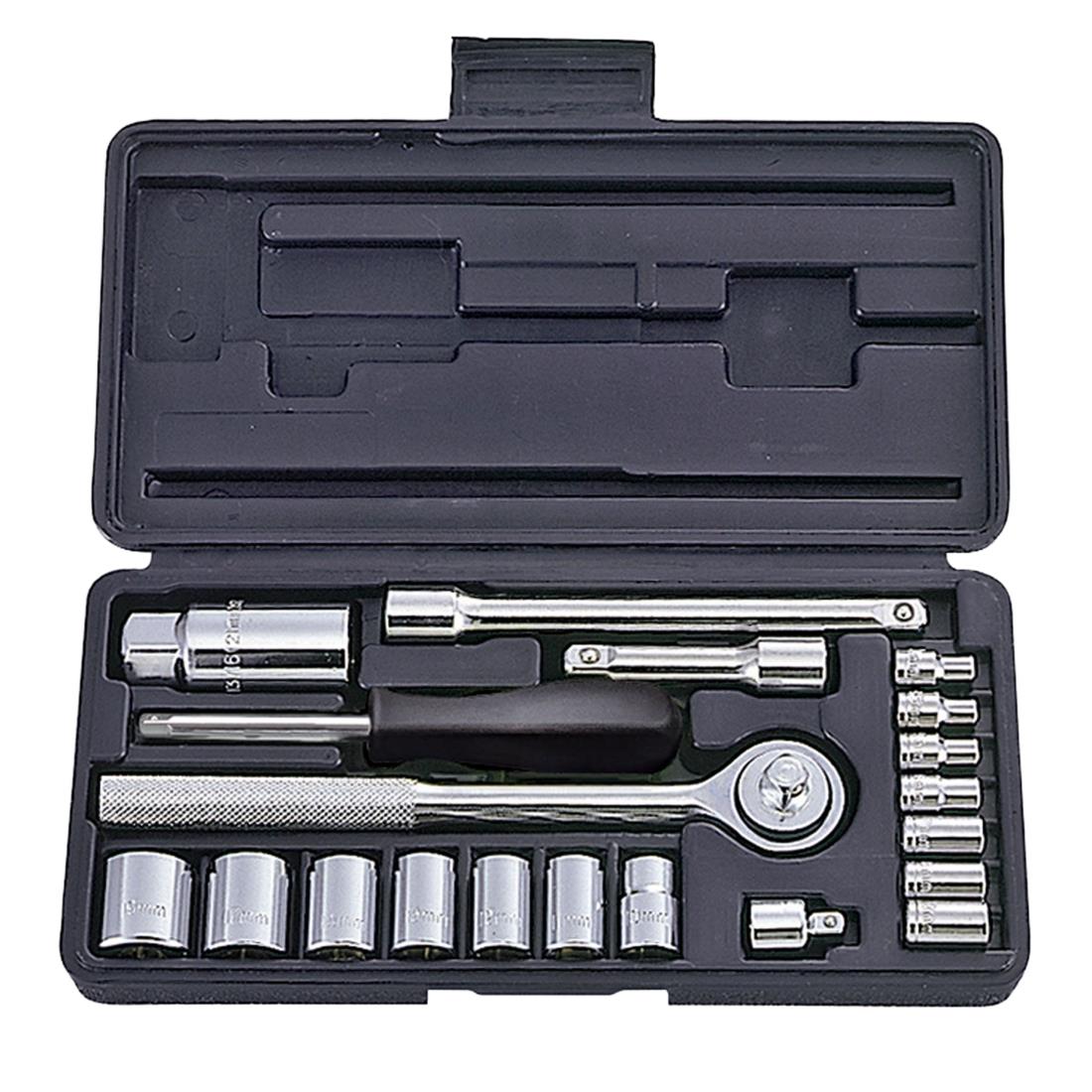 BAL(大橋産業) 車 整備 工具 ソケット ラチェット レンチセット 21PC No.501