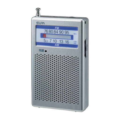 エルパ (ELPA) AM/FMポケットラジオ 防災 携帯ラジオ ER-P60F エルパ (ELPA) AM/FMポケットラジオ 防災 携帯ラジオ ER-P60F