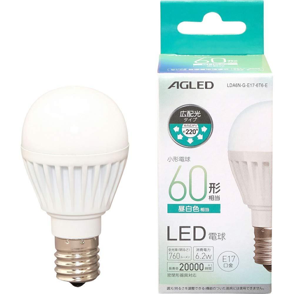 к ꥹ(IRIS OHYAMA) LEDŵ E17 ۸ 60W   LDA6N-G-E17-6T6...