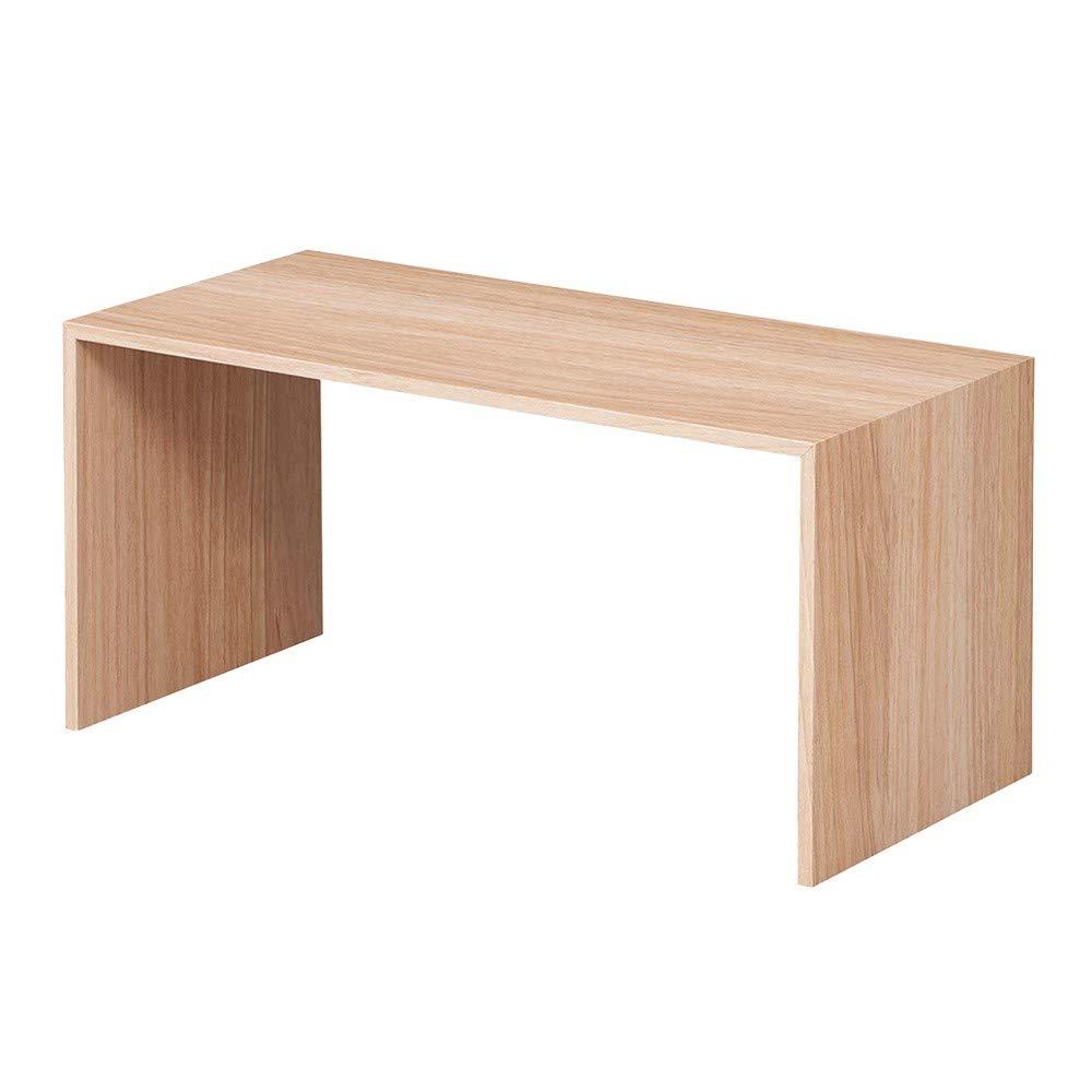 ライクイット (like-it) キッチン 収納 コの字ラック プラスラック スリム 約幅29.5x奥14x高14cm ナチュラル 日本製 RA-02 デッドスペース活用 食器棚 棚収納 棚ラック 食器棚収納 キッチン棚