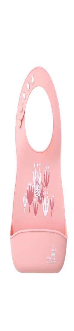 カラー：ピンク◆商品名：DADWAY MOOMIN BABY ムーミンベビー シリ コーンビブ リトルミイ/ピンク BBMB0051130商品サイズ W22×H29 【首回り】最長30cm食洗機可でお手入れ簡単なお食事用ビブ説明シリ コーンゴム製でコンパクトにたためるビブは、ポケットにカトラリーも収納可能な優れもの。 食洗機可能でお手入れ簡単、衛生的に使えます。 クリアボックス入りでプレゼントにもおすすめ!