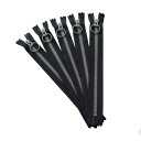 Y.K.K コンビファスナー30cm 同色5本セット 黒 3VSC30-152(3)