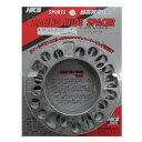 HKB SPORTS ホイールスペーサー(4穴・5穴兼用) P.C.D.100・114.3 3mm 4枚入HKWS3