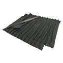 槌屋ヤック(Tsuchiya Yac) 車内用品 日除け カーテン サイドカーテン ストレッチ2 BK Lサイズ L-313