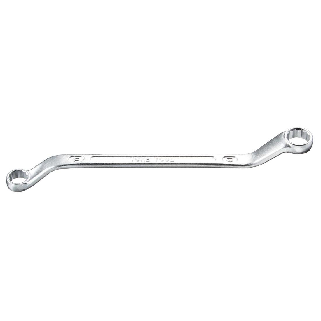 トネ(TONE) ロングめがねレンチ(45°) M45-1113 二面幅11×13mm