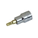 SK11(エスケー11) ヘックスローブビットソケット 差込角 9.5mm (3/8インチ) T27 ST3-27