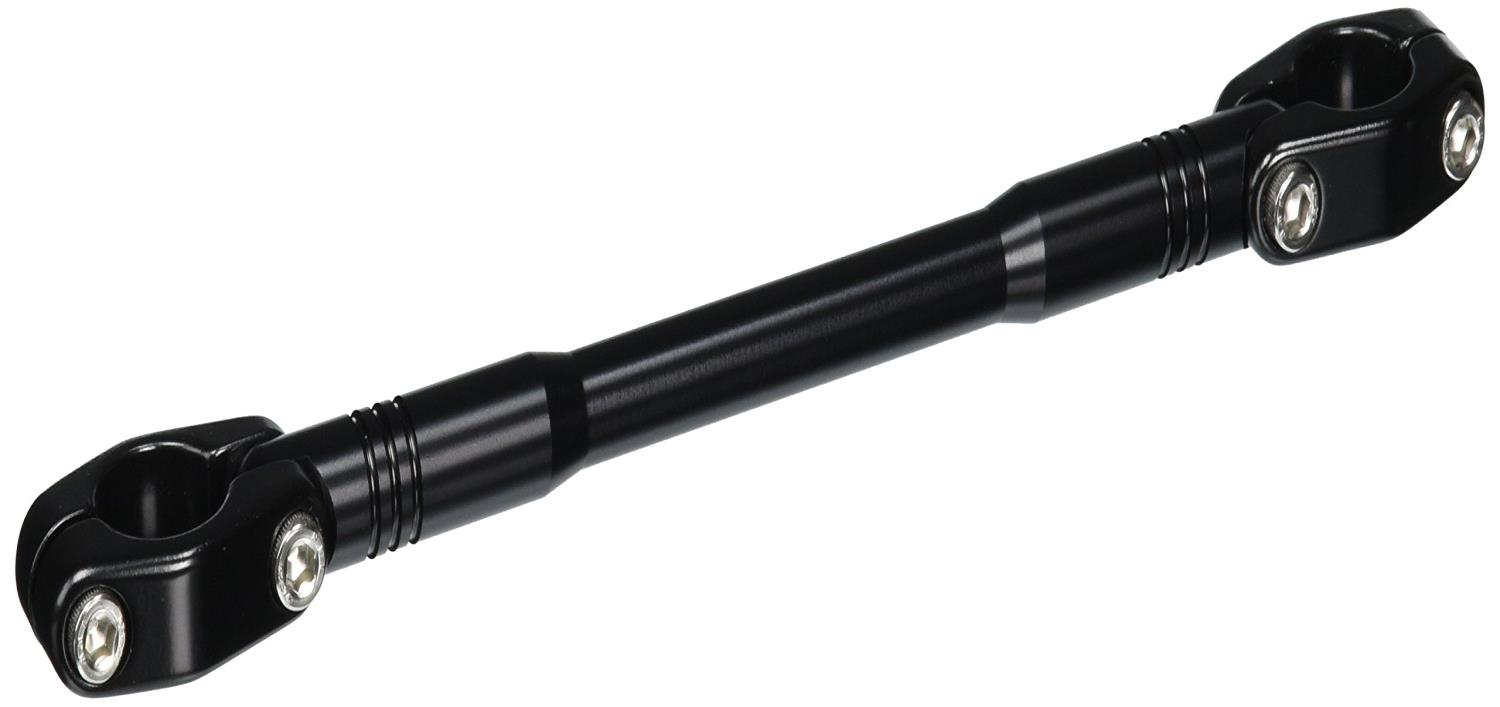 ハリケーン(HURRICANE) ハンドルブレース φ7/8インチハンドル用 スリムタイプ SSサイズ 240mm オールブラック HB0687B