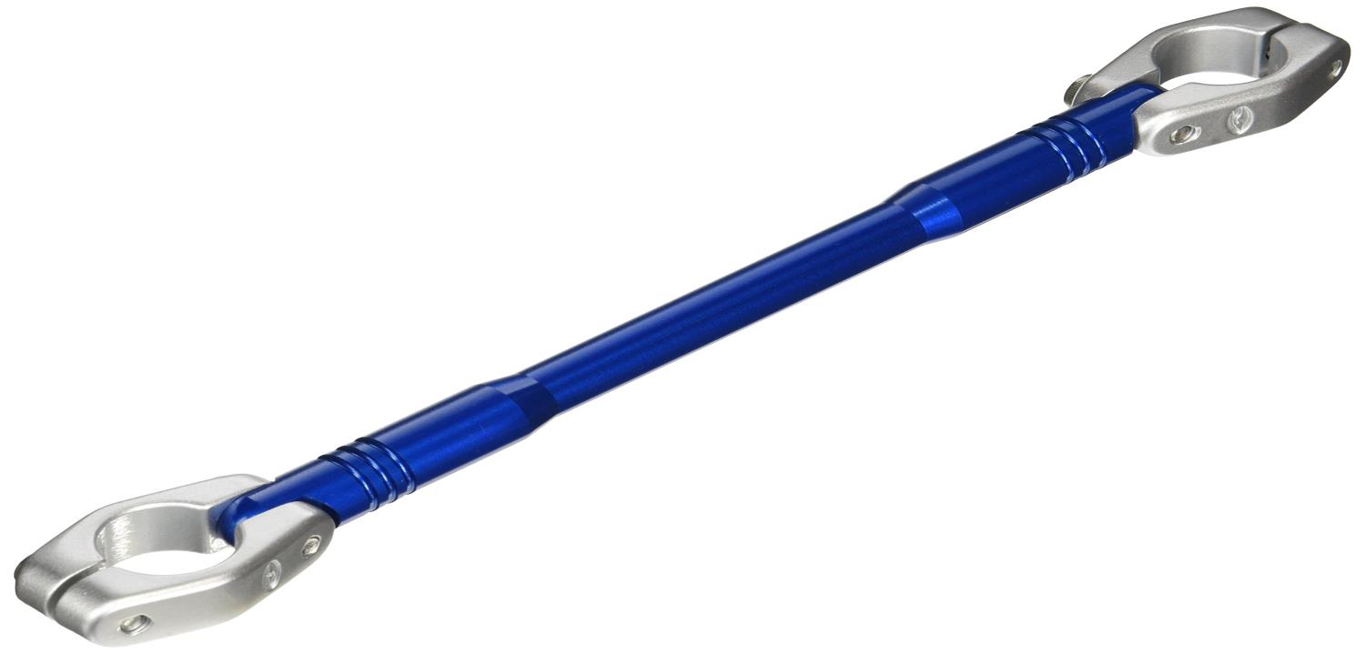ハリケーン(HURRICANE) ハンドルブレース φ7/8インチハンドル用 スリムタイプ SSサイズ 240mm ブルー＆シルバー HB0686BU