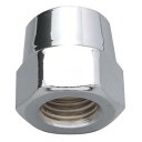 デイトナ(Daytona) ハイビジミラー バイク用 ミラー 補修品 ミラーナット ロータイプ 1個入り 10mm逆ネジ クローム 15777