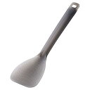 貝印(Kai Corporation) KAI 食材 つきにくい エンボス加工 スプーン ヘラ 炒め物 盛り付け 便利 一体成型 グレー 食洗機 対応 KAI ...